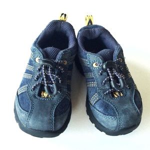Size 6 LL Bean Toddler Sneakers Navy Blue